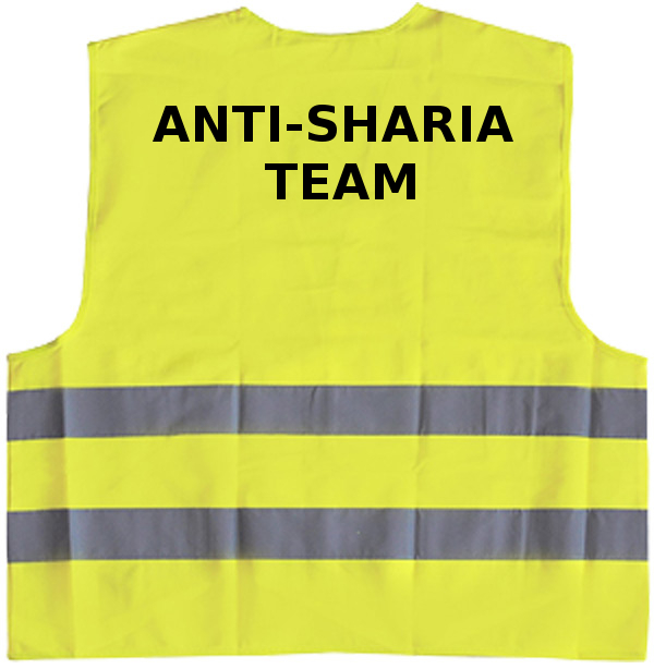 Anti-Sharia Team Warnwesten