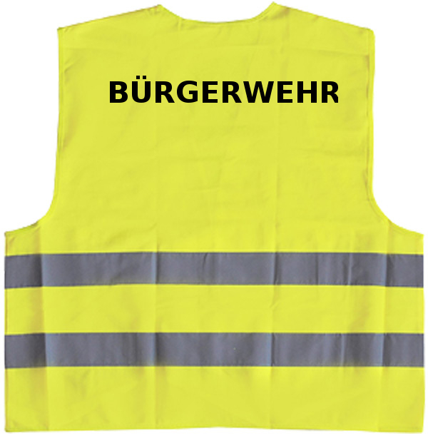 Bürgerwehr Warnwesten